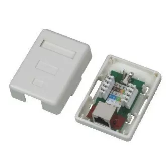 DATACOM STP priză simplă deasupra tencuielii Cat5e 1 x RJ45