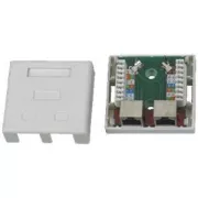 DATACOM STP cu priză dublă Cat5e 2 x RJ45
