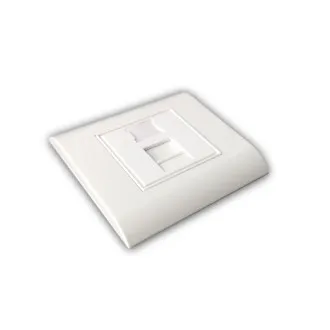Priză modulară de date UTP CAT5E 1xRJ45 pentru montare încastrată Priză modulară de date UTP CAT5E 1xRJ45 pentru montare încastrată