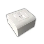 Priză modulară de date UTP CAT5E 1xRJ45 pentru montare încastrată