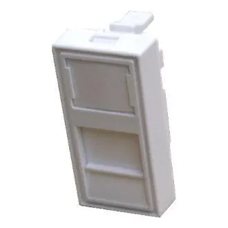 DATACOM Modul 45x22,5 mm pentru pervaz cu ecran, alb DATACOM Modul 45x22,5 mm pentru pervaz cu ecran, alb