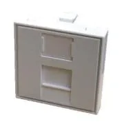 Modul DATACOM 45x45mm pentru pervaz cu oblon alb
