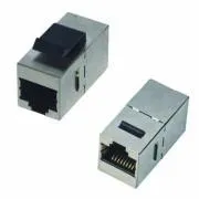 DATACOM Panoul de conectori STP 2 x RJ45 (8p8c) Cat6, drept, plastic