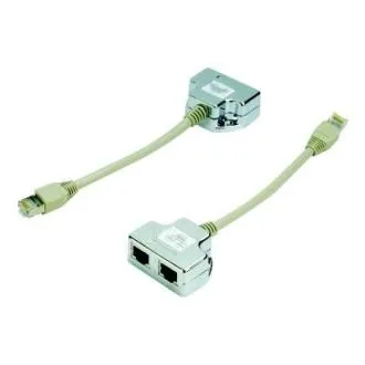 DATACOM Hub 1 la 2 STP cat5e DATACOM Hub 1 la 2 STP cat5e