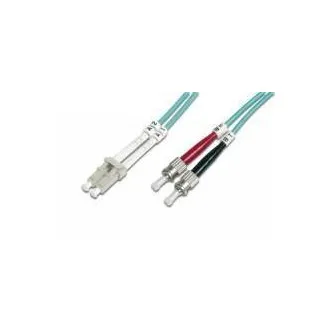 Cablu optic de patch duplex LC-ST 50/125 MM 1m OM3 Cablu optic de patch duplex LC-ST 50/125 MM 1m OM3