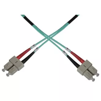 Cablu optic patch duplex SC-SC 50/125 MM 5m OM3 Cablu optic patch duplex SC-SC 50/125 MM 5m OM3