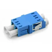 Cuplaj optic LC/PC duplex monomod fără flanșă