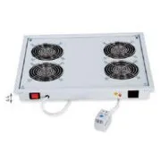 Vent.j. superior (inferior) 4x ventilator 220V/92W gri