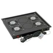 Vent.j. superior (inferior) 4x ventilator 220V/92W Negru