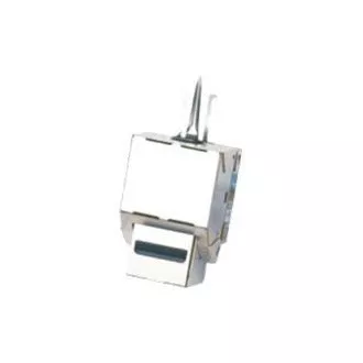 DATACOM Keystone Keystone cat5E argint STP dual-mini