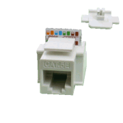 DATACOM Keystone Keystone UTP Cat5e autofiletant alb