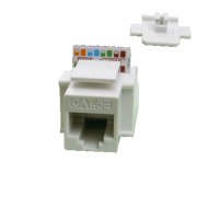 DATACOM Keystone Keystone UTP Cat5e autofiletant alb