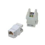 DATACOM UTP UTP Keystone Cat6 alb Dual Slim crestătură spate Slim