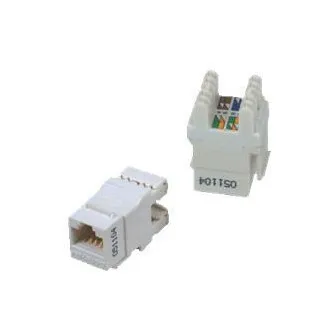 DATACOM UTP UTP Keystone Cat6 alb Dual Slim crestătură spate Slim DATACOM UTP UTP Keystone Cat6 alb Dual Slim crestătură spate Slim