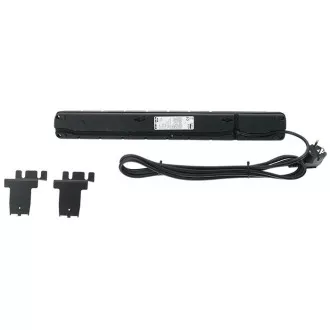 Panou de alimentare 19" ACAR S8/3m 8x220V Negru + întrerupător de protecție 10A Panou de alimentare 19" ACAR S8/3m 8x220V Negru + întrerupător de protecție 10A