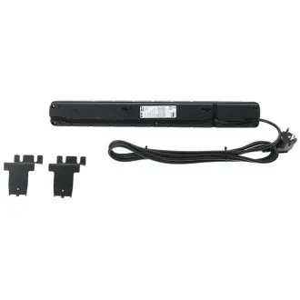 Panou de alimentare 19" ACAR S8/5m 8x220V Negru + întrerupător de protecție 10A Panou de alimentare 19" ACAR S8/5m 8x220V Negru + întrerupător de protecție 10A