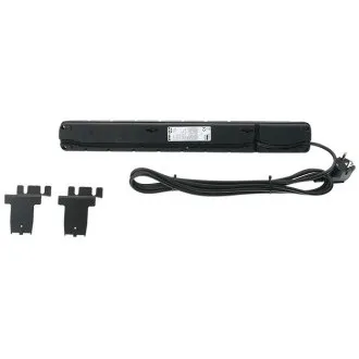 Panou de alimentare 19" ACAR S8/5m 8x220V Negru + întrerupător de protecție 10A Panou de alimentare 19" ACAR S8/5m 8x220V Negru + întrerupător de protecție 10A