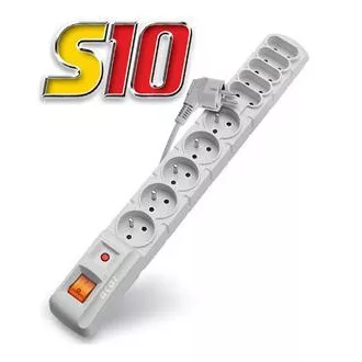 Panou de distributie ACAR S10/3m 5+5x220V negru+switch