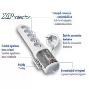 Panou de distributie ACAR XProtector/3m 5x220V alb