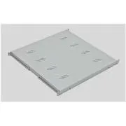 Raft A4 perforat 19' 1U/750mm, max. 80kg negru