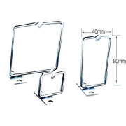 Carlig de ancorare 40x80 D1 metal stanga fix, poarta fata