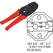 DATACOM Clește de sertizare KOAX RG 58, RG 59