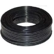 DATACOM Cablu telefonic 4 fire negru pachet plat 100m