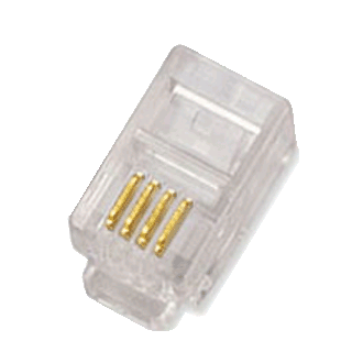 DATACOM Conector RJ10 UTP cablu UTP 4p4c bal.100pcs
