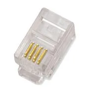 DATACOM RJ10 UTP cablu conector 4p4c pachet de 10