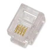 DATACOM RJ11 UTP cablu conector 6p4c pachet de 10