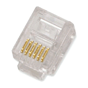 DATACOM Conector RJ12 UTP cablu UTP 6p6c bal.100pcs