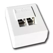 DATACOM STP priză dublă deasupra tencuielii Cat6 FA-1004