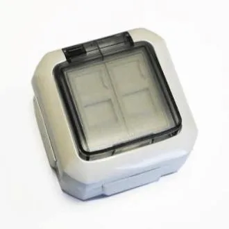 ABB Priză de date OUTDOOR IP54 UTP CAT5E 2xRJ45 ABB Priză de date OUTDOOR IP54 UTP CAT5E 2xRJ45