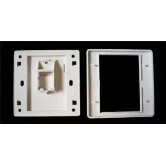 Placă de perete SA cu cadru pentru 1keystone (80 x 80)