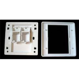 Placă de perete SA cu cadru pentru 2keystone (80 x 80)