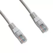 DATACOM patch cord UTP cat5e 0,25M alb