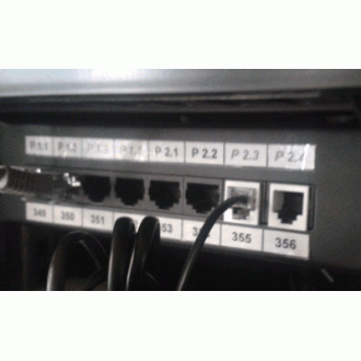 DATACOM Adaptor RJ45 la RJ12 (RJ11) alb 100pcs