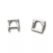 DATACOM Adaptor RJ45 la RJ12 (RJ11) alb 20pcs