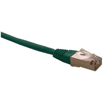 Cordon de corecție FTP cat5e 0.25M verde