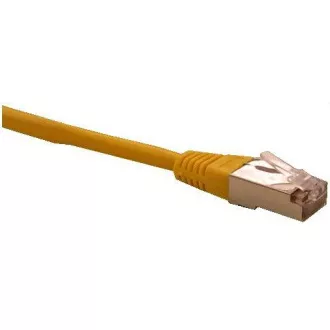 Cordon de corecție FTP cat5e 0.25M galben