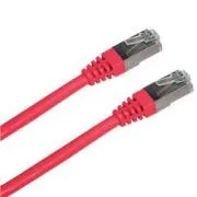 Cordon de corecție FTP cat5e 0.5M roșu