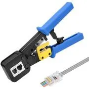 Clește de sertizare W-Star RJ45 EZ WSEZ376Z Cat5, RJ45, RJ45EZ, RJ12