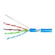 Cablu F/UTP Cat.5e 4x2xAWG24, manta albastra LS0H, cutie 305m