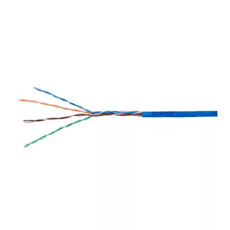 Cablu U/UTP Cat5e AWG24 PVC Eca albastru 305m