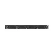 Organizator de cabluri 19'' 1U tip B negru