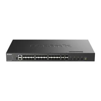 D-Link DXS-3410-32SY/E Switch gestionat stivuibil 10G Layer 3, 28x 10G SFP+, 4x 25G SFP28