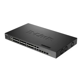 D-Link DXS-3410-32SY/E Switch gestionat stivuibil 10G Layer 3, 28x 10G SFP+, 4x 25G SFP28