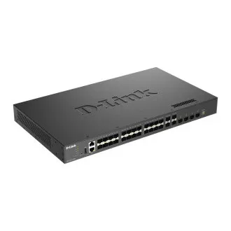 D-Link DXS-3410-32SY/E Switch gestionat stivuibil 10G Layer 3, 28x 10G SFP+, 4x 25G SFP28
