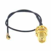 Cablu pigtail u.Fl (IPEX)-SMA mamă, 15cm