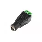 DCSV21FEM priză DC 2.1mm cu bloc terminal - mamă